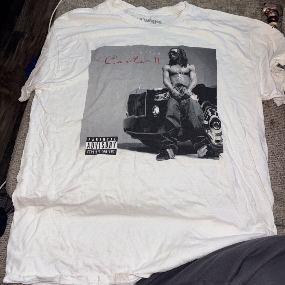 Lil Wayne Graphic Tshirt The Carter 2 Size Large